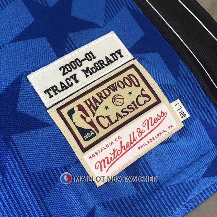 Maillot Orlando Magic Tracy McGrady Mitchell & Ness 2000-01 Bleu